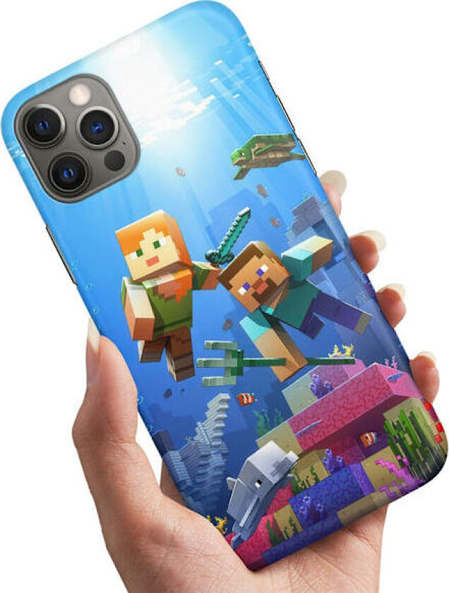 iPhone 13 Pro - Deksel/Mobildeksel Minecraft