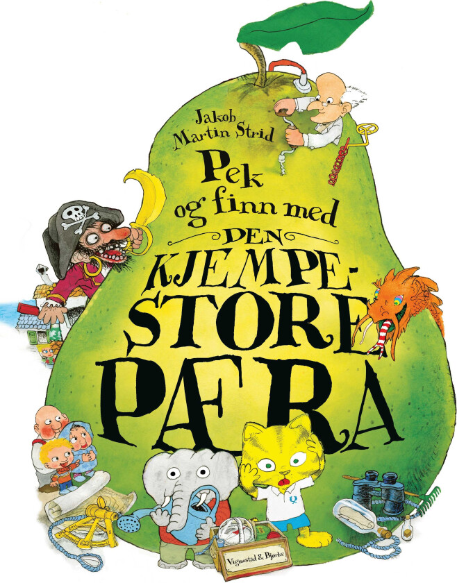 Pek og finn med den kjempestore pæra