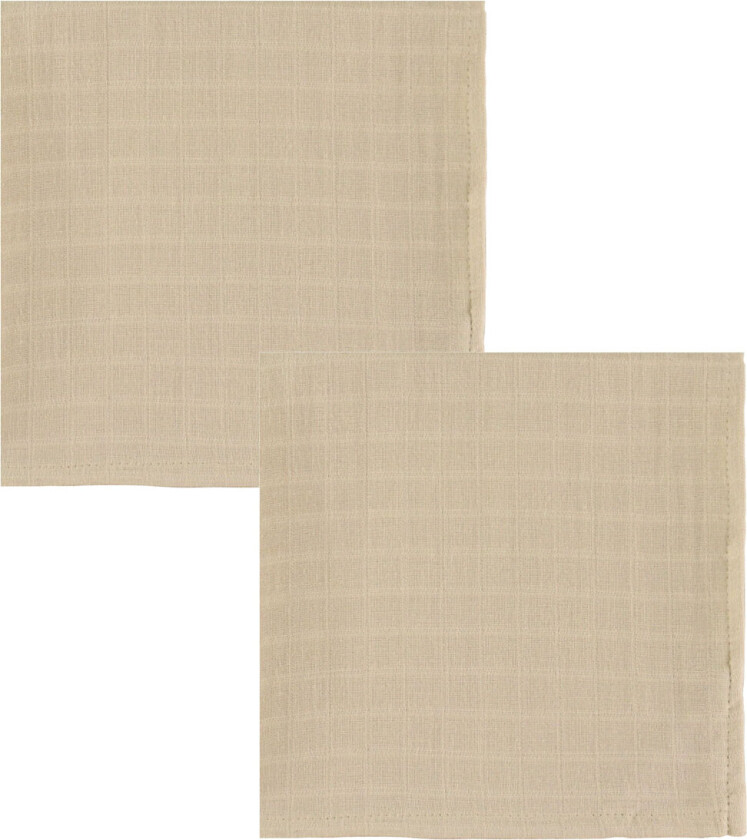 Stoffklutene - 2-pack - Latte - - OneSize - Gulpeklut