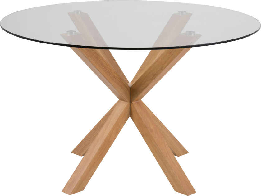 Helium spisebord glass.