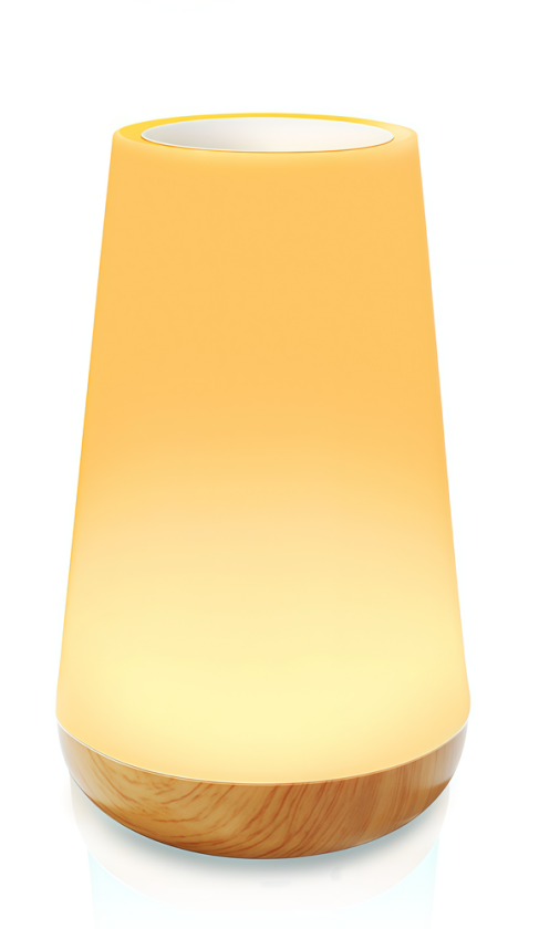 Oppladbar RGBW LED bord-/nattlampe - Hvit, touch dimbar, IP20 innendørs - Dimbar : Dimbar, Kulør : RGB + Varm Hvit