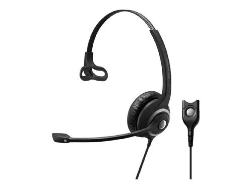 Epos Impact Sc 230 Hodesett Easy Disconnect Mono Svart, Sølv