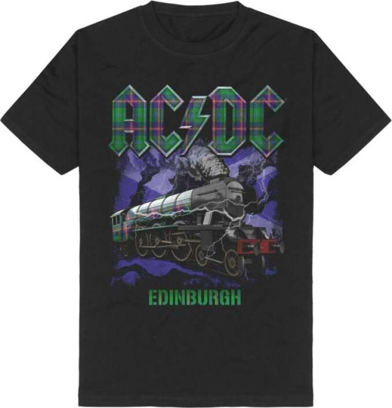 T-skjorte - Edinburgh - S til 3XL - Herrer - svart