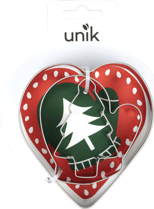 Pepperkakeform 3 i 1 Løsning 3stk