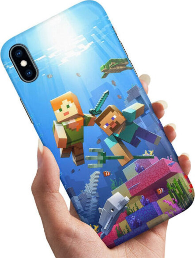 iPhone XR - Deksel/Mobildeksel Minecraft