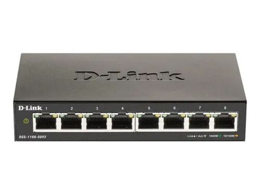 D-link Dgs 1100 V2 8-port Smart Switch