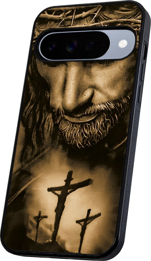 Google Pixel 10/10 Pro - Deksel/Mobildeksel Jesus