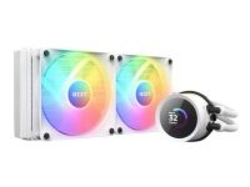 Kraken 240 White RGB - CPU Vannkjøling - Max 31 dBA