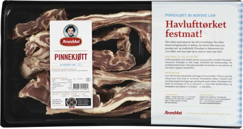 Pinnekjøtt Lam Urøkt Ca1,2kg