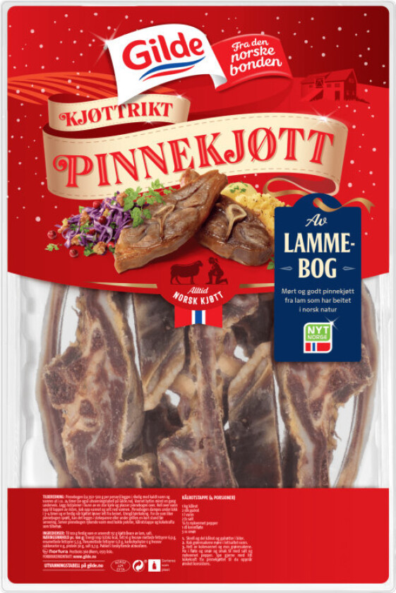 Pinnekjøtt Av Lammebog 1,5kg