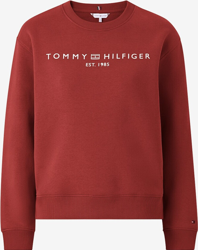 Collegegenser Mdrn Reg Corp Logo C-nk Swtshrt - Rød