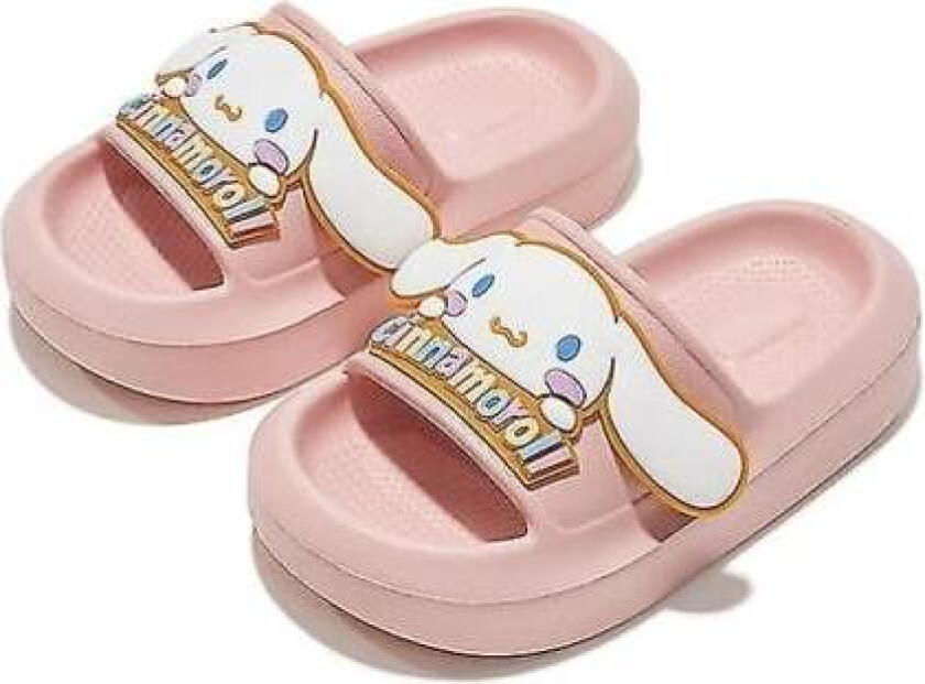 Kawaii Sanrio Tøfler Tegneserie Hellokitty Cinnamoroll Mymelody Sommer Barn Hjem Sklisikre Vaskbare Sandaler Barnegave Cinnamoroll-C 30-31