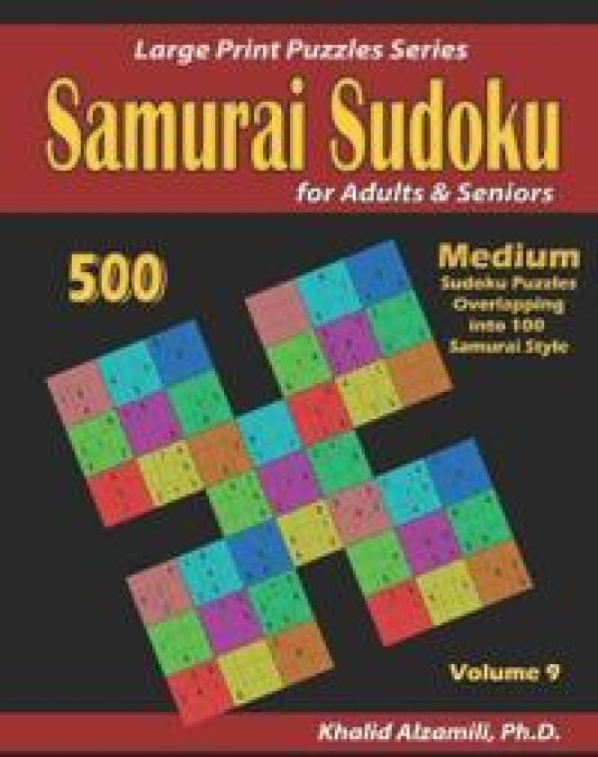 Samurai Sudoku for adults & Seniors