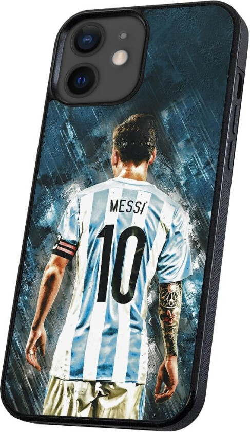 iPhone 12 Mini - Deksel/Mobildeksel Messi