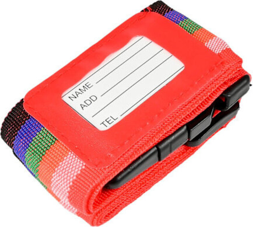 Bagasjestropp flerfarget