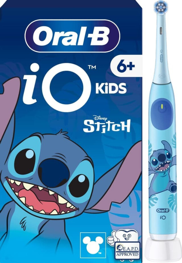 Bilde av iO2 Kids Stitch elektrisk tannbørste for barn 931533 (blå)