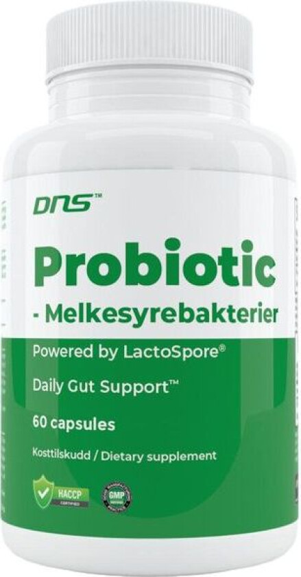 Probiotic Melkesyrebakterier Lactospore - 60 kapsler