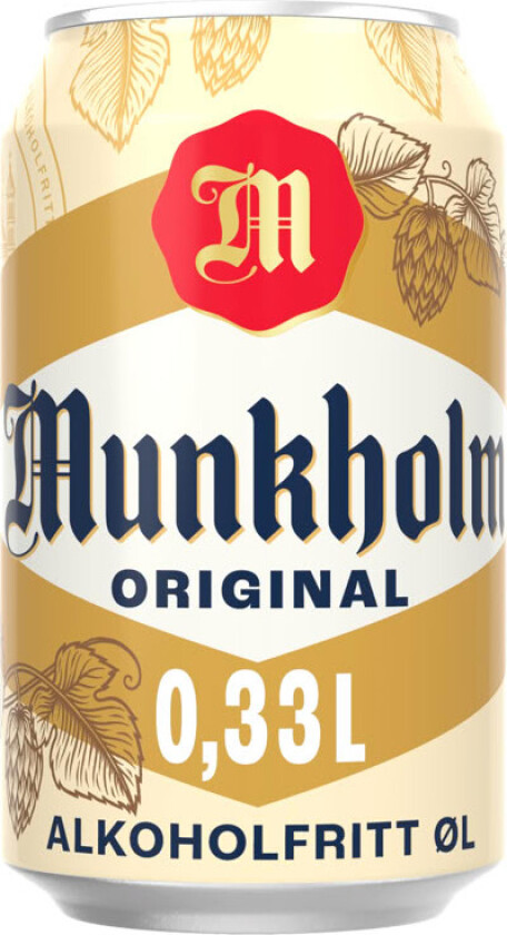 Bilde av Munkholm 0,33l boks