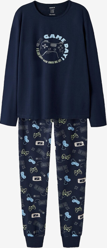 Pysjsett nkmNightset Navy Gamer - Blå