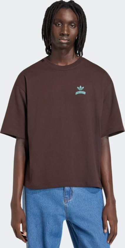 Pixelated Burget Character Graphic T-skjorte