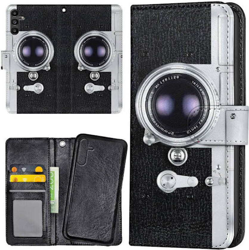 Samsung Galaxy A17 5G - Lommebok Deksel Retro Kamera
