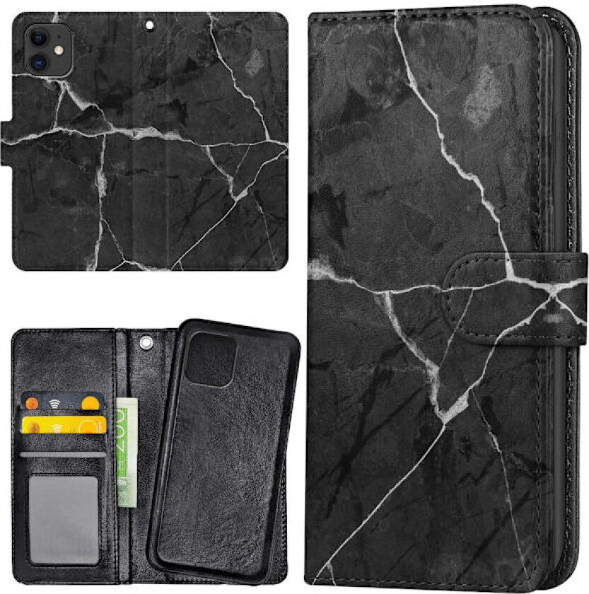 iPhone 12 Mini - Lommebok Deksel Marmor