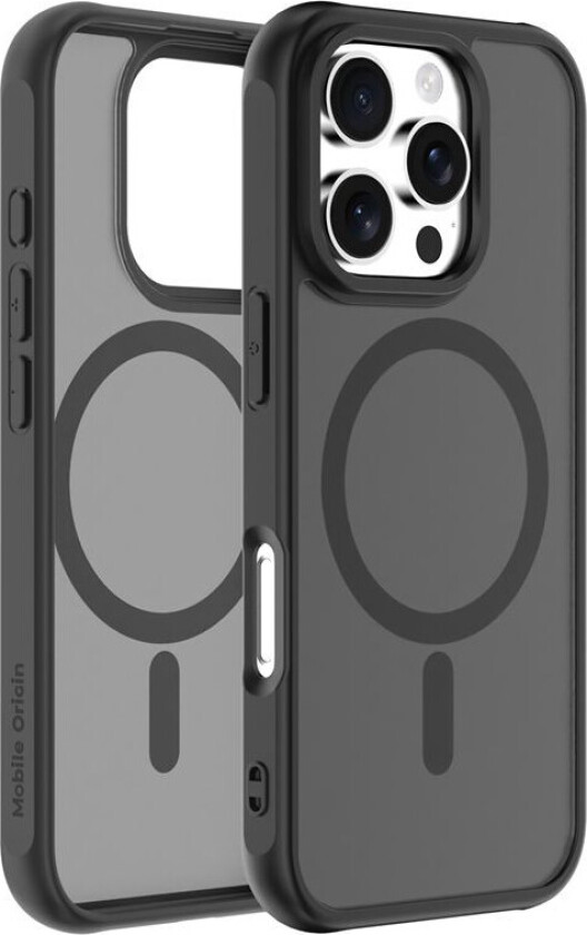 Hybrid MagSafe-deksel for iPhone 16 Pro - Matt Sort