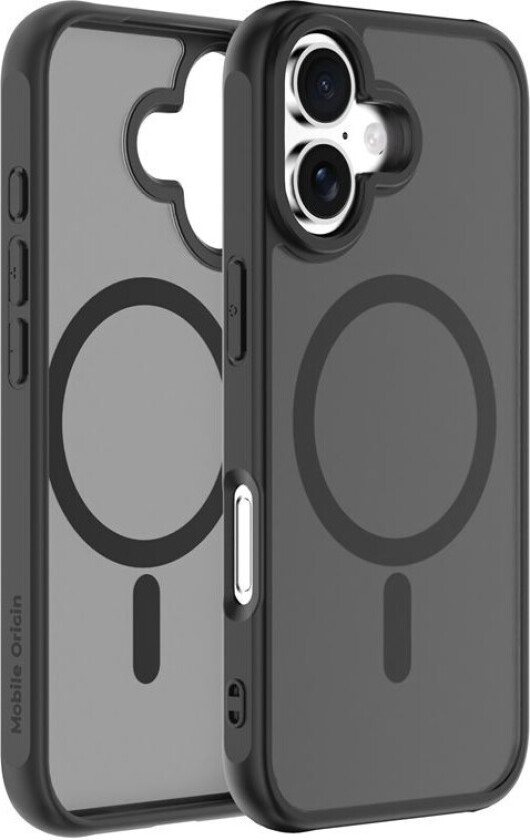 Hybrid MagSafe Deksel for iPhone 16 - Matt Svart