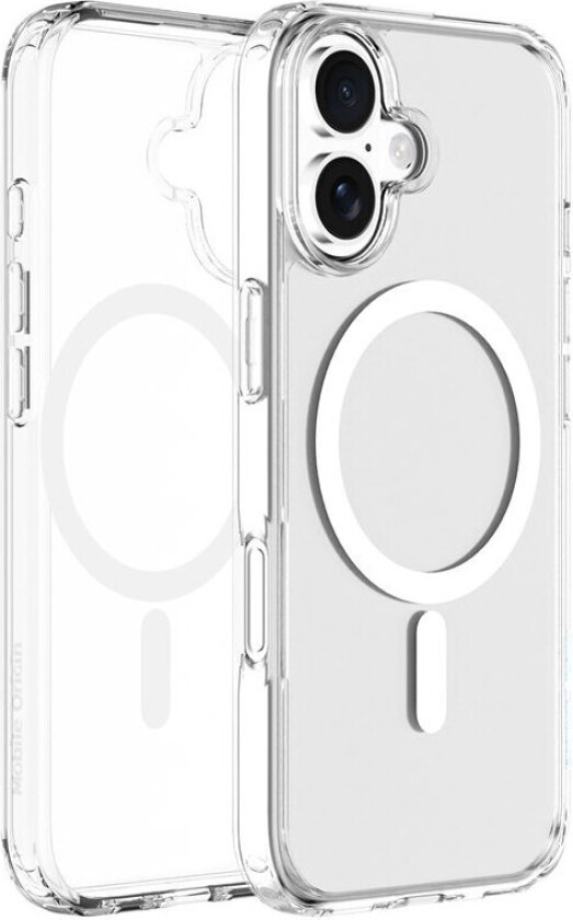 Hybrid MagSafe Deksel for iPhone 17 - Gjennomsiktig