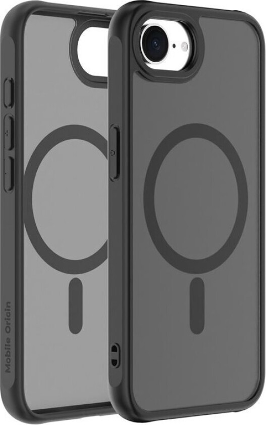 Hybrid MagSafe-deksel for iPhone 16e - Matt Svart