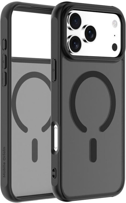 Hybrid MagSafe-deksel for iPhone 17 Pro Max - Matt Sort