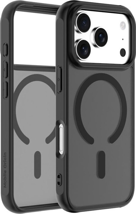 Hybrid MagSafe Deksel for iPhone 17 Pro - Matt Sort