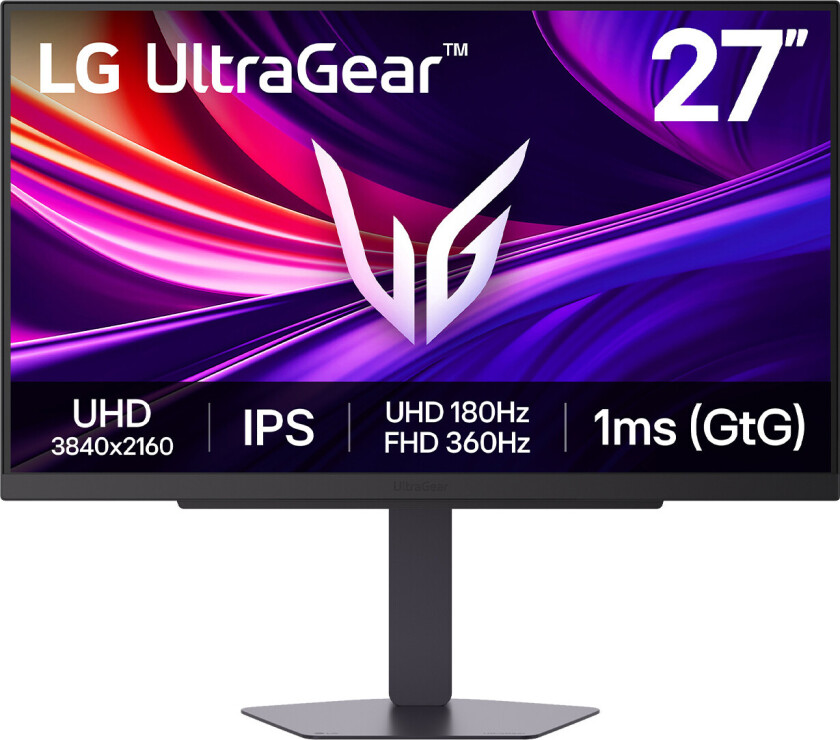 UltraGear 27G810A PC-skjerm - 27", 3840x2160, 180Hz, 1ms - Svart