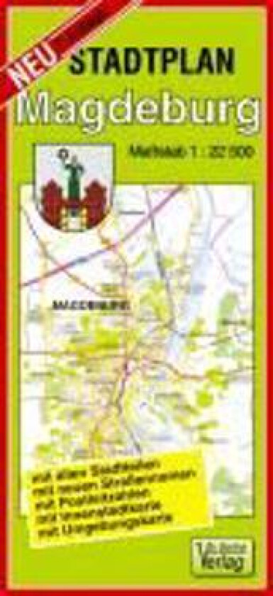 Stadtplan Magdeburg 1 : 22 500