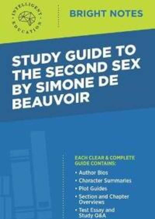 Study Guide to The Second Sex by Simone de Beauvoir