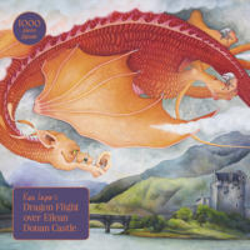 Dragon Flight over Eilean Donan Castle: 1000-piece jigsaw