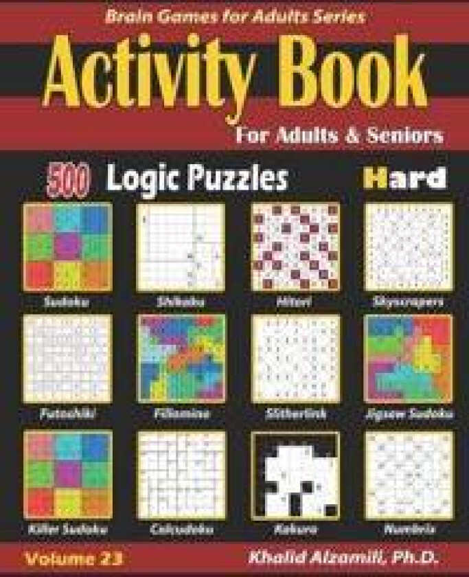 Activity Book for Adults & Seniors