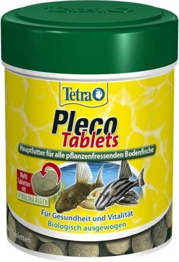 Bilde av Fiskemat Tetra Pleco tabletter 120 Tbl./36g