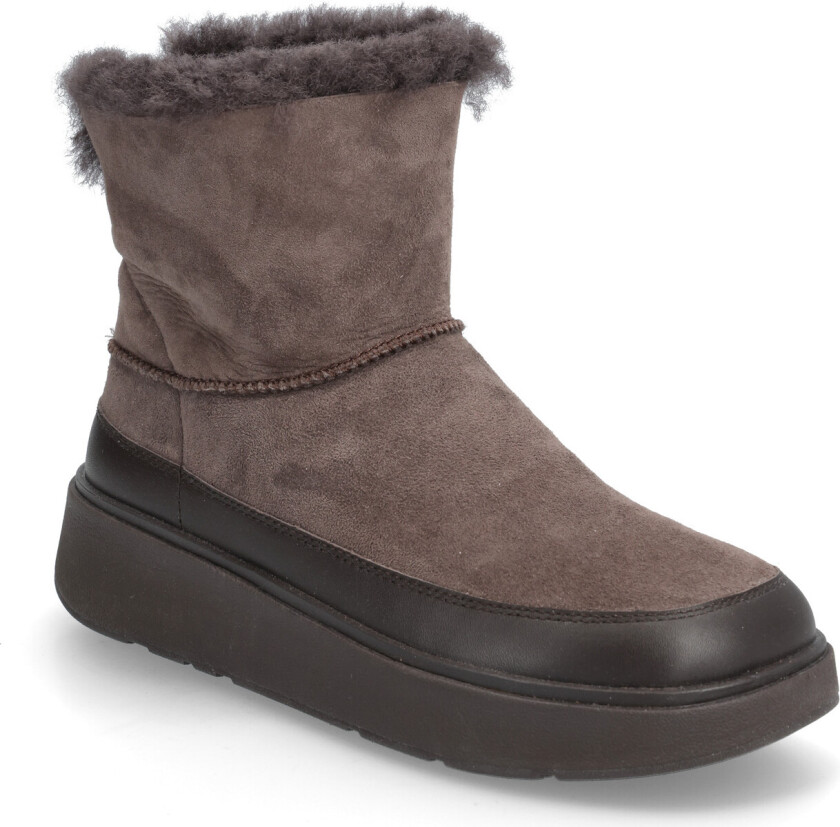 Gen-Ff Mini Double-Faced Shearling Boots - Brown - 36.5