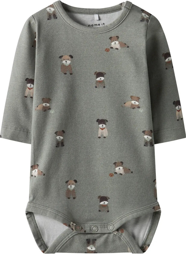 Nbmtusher Ls Body - Khaki green - 86