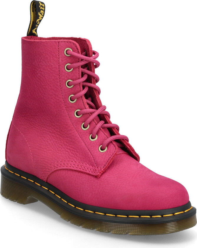 1460 Pascal Fuchsia Pink Milled Nubuck Rb - Pink - 42