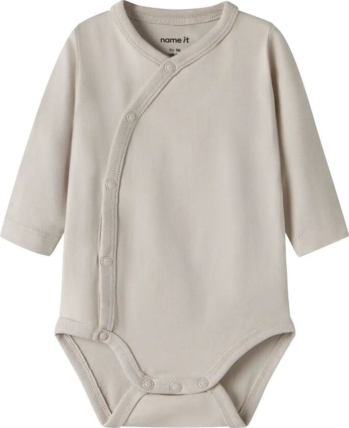 Nbmvrolle Ls Wrap Body - Beige - 86