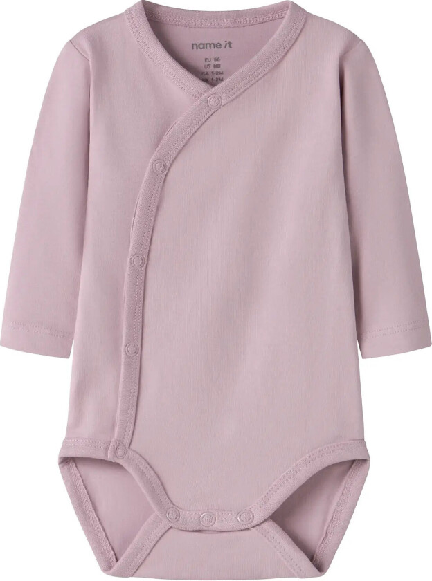 Nbfvulla Ls Wrap Body - Pink - 86