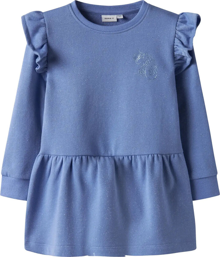 Nmftilde Nreg Swe Dress Unb Pb - Blue - 110