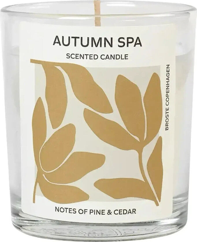 Autumn Spa Scented Candle - White - Ø 7.4 CM