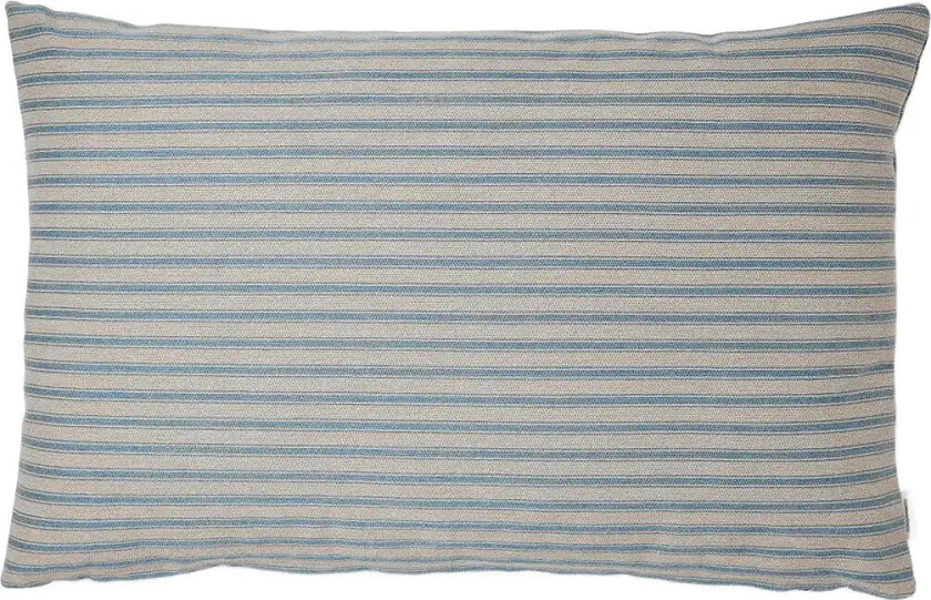Outdoor Fine Stripe Cushion - Blue - 40X60CM