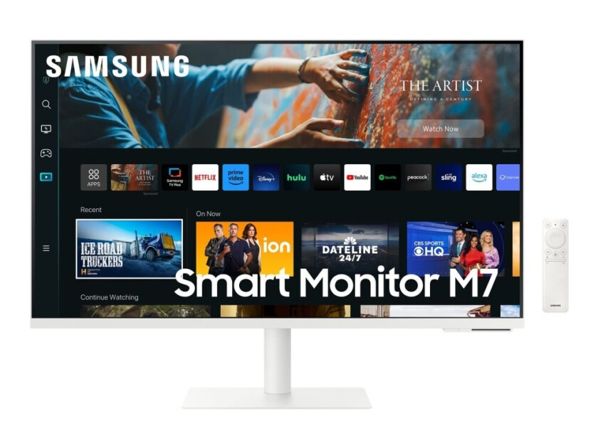 32" 4K Smart Monitor M7 M70C (2023), White