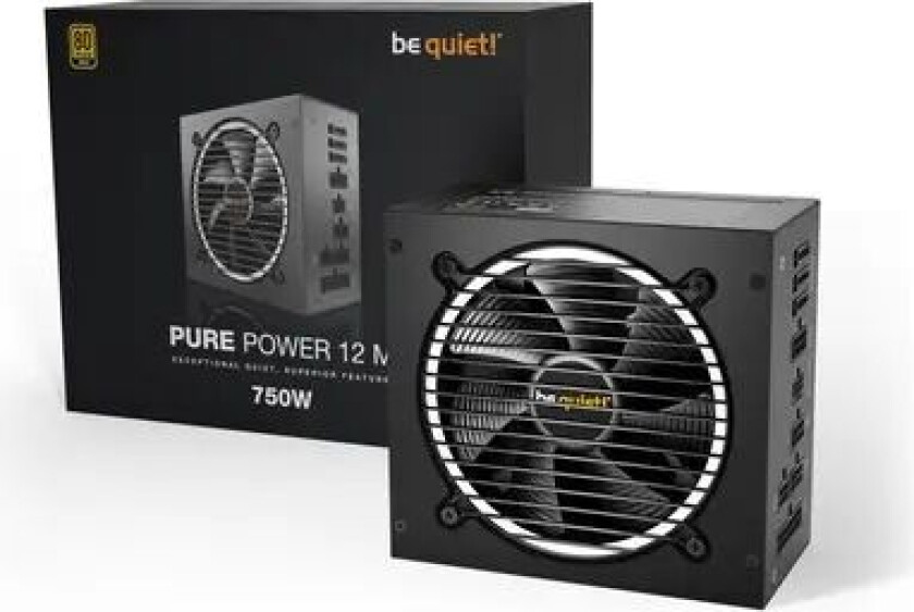 Be Quiet! Pure Power 12 M 750w 80 Plus Gold