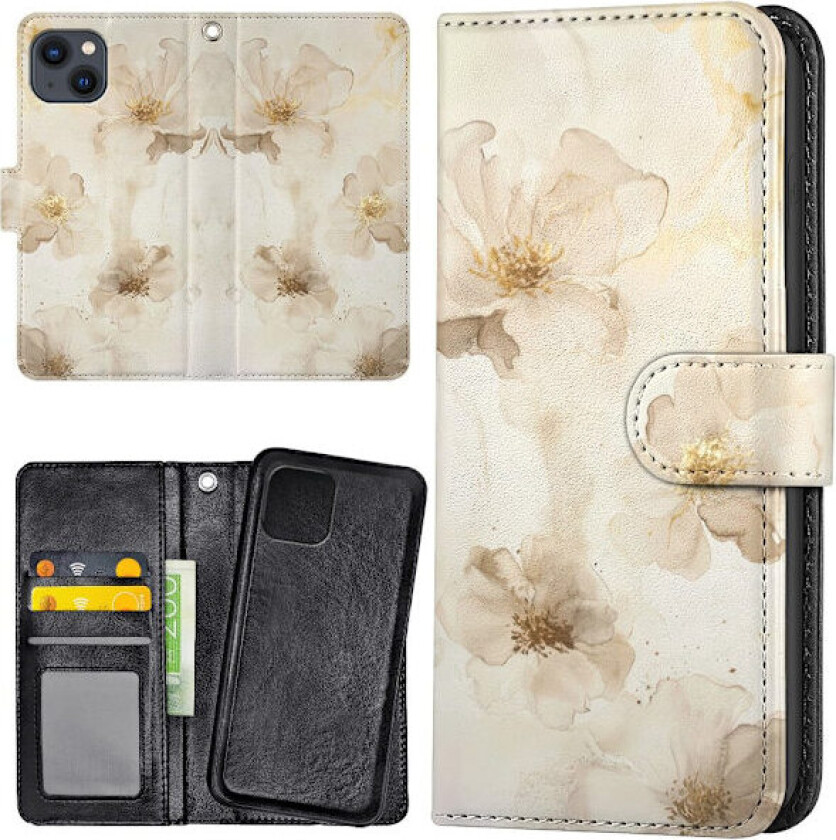iPhone 14 - Lommebok Deksel Flowers