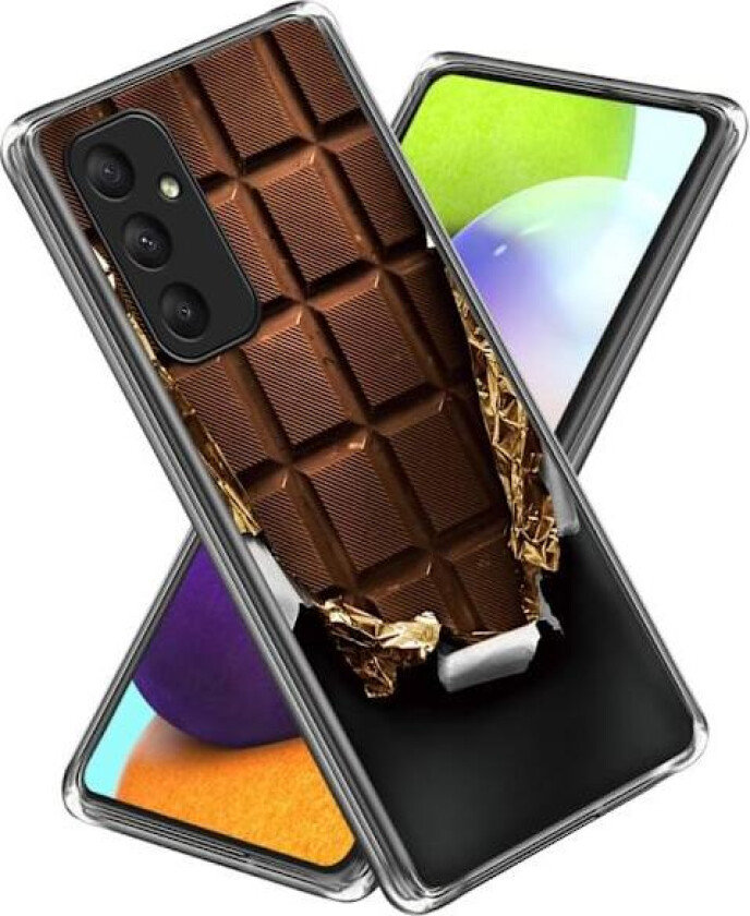Deco Samsung Galaxy A05s deksel - Sjokolade